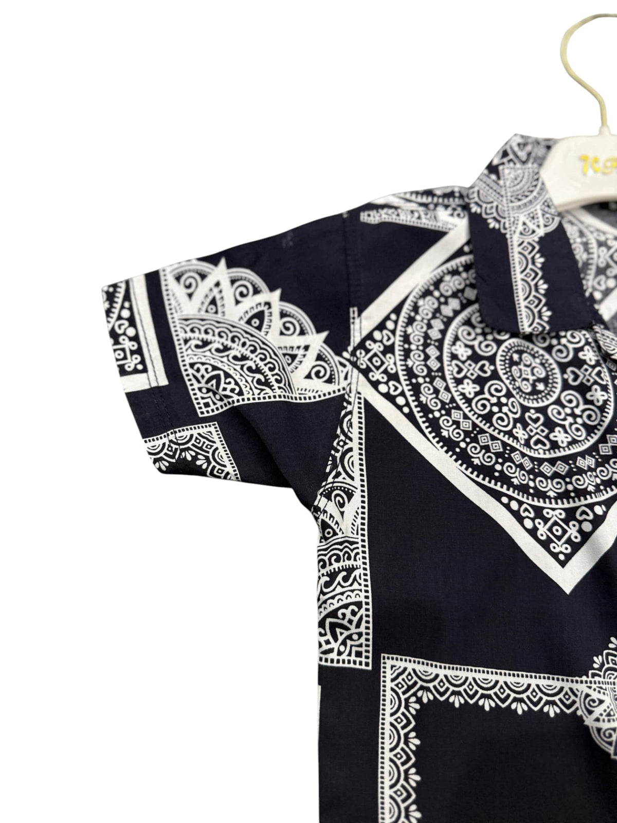 KID'S PREMIUM SUMMER STONE LILEN NAVY GEOMETERY TRACKSUIT FOR BOY & GIRL