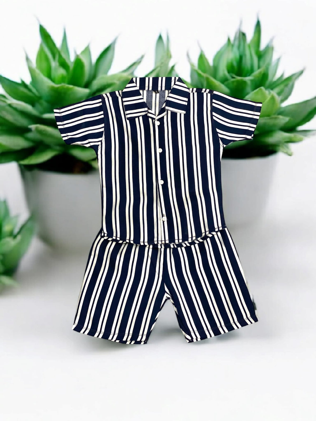 KID'S PREMIUM SUMMER STONE LILEN NAVY LINING TRACKSUIT FOR BOY & GIRL